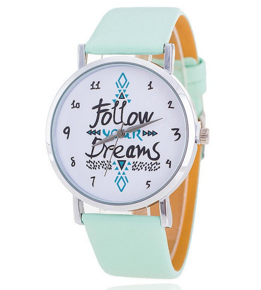 "Follow Your Dreams" Watch - Free Shipping!