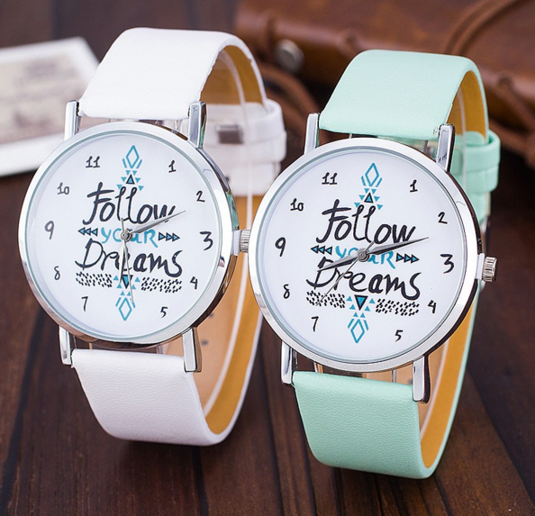 "Follow Your Dreams" Watch - Free Shipping!