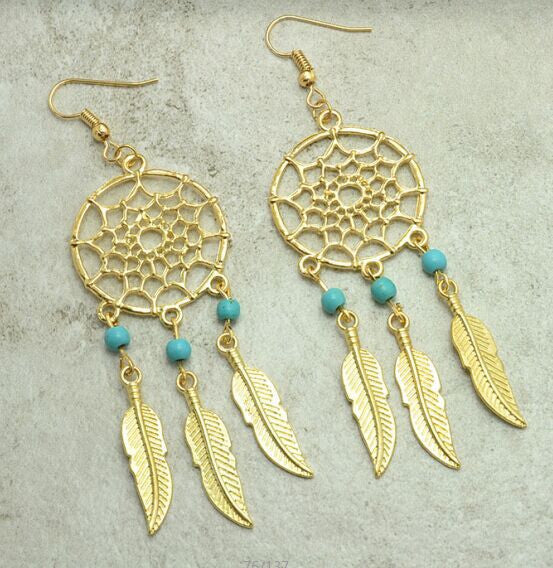 Dreamcatcher Dangle Earrings - Free Worldwide Shipping!