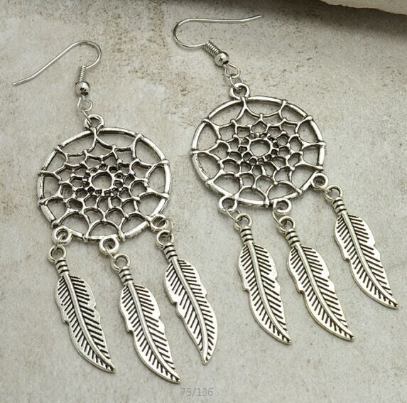 Dreamcatcher Dangle Earrings - Free Worldwide Shipping!