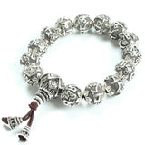 Six Words Mantras Tibetan Silver Bracelet