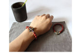 Tibetan Six-Words Healing Bell Bracelet