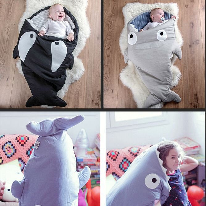 Shark Sleeping Bag for Babies and Infants (Multiple Colors)